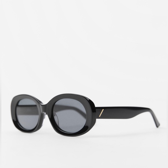 Nwt- zara- oval acetate sunglasses - Picture 3 of 7